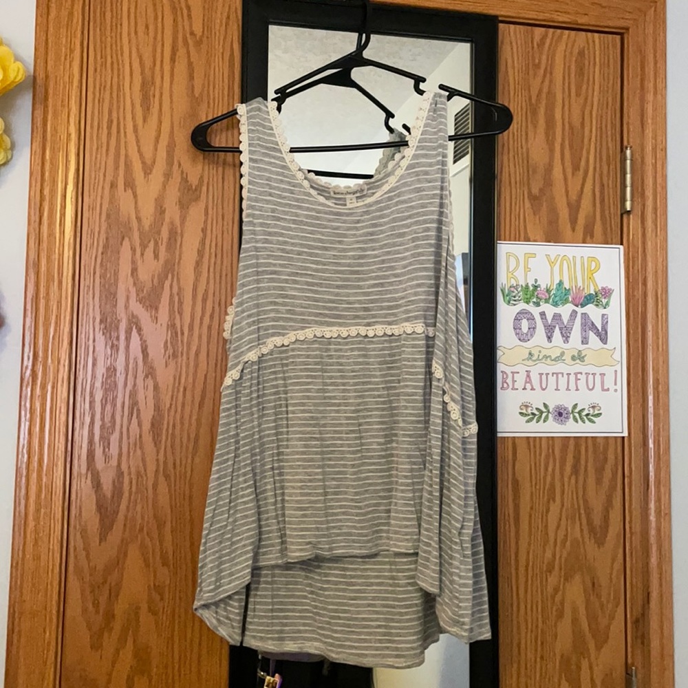 Xl striped tank